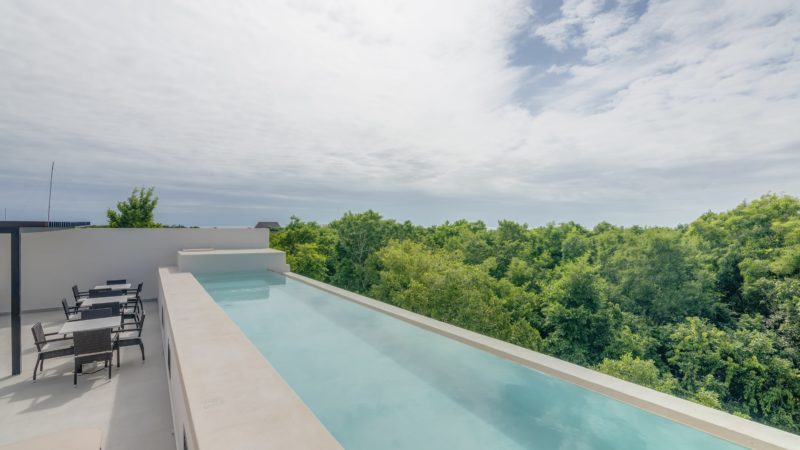 akumal condos for sale zamira penthouse common area