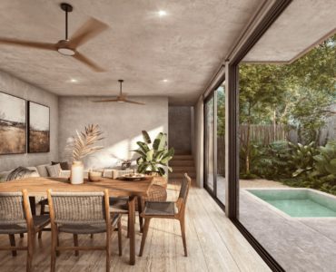 b houses for sale in tulum region 15 living room to to terrace min