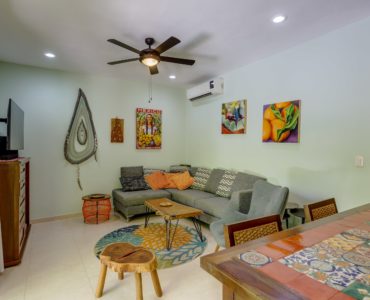 tulum real estate puerta zama natura living room