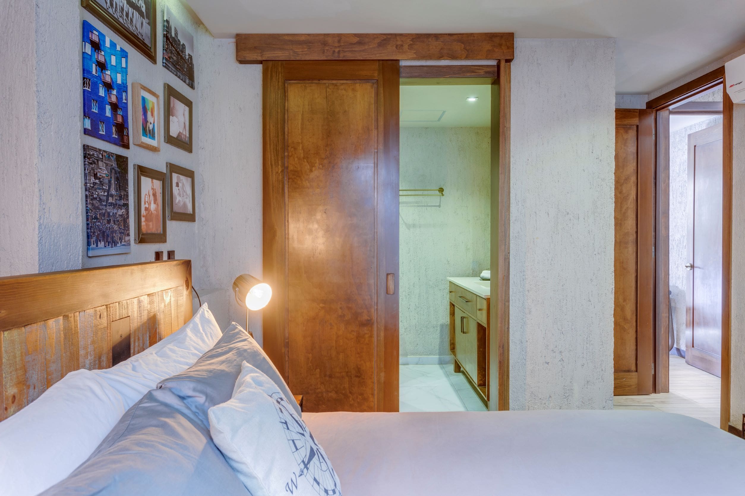 tulum real estate condos arthouse gf bedroom and private bathroom
