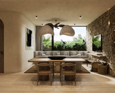 a luxury condos in tulum mexico 042 living space