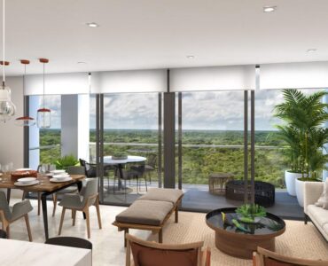 c playa del carmen lofts and condos for sale 045 living spaces