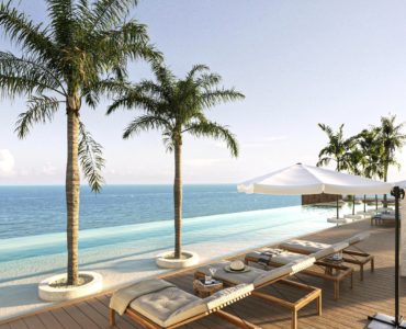 f luxury beachfront condos in tulum 041 terrace sunrise