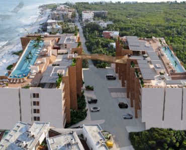 h luxury beachfront condos in tulum 041 aerial
