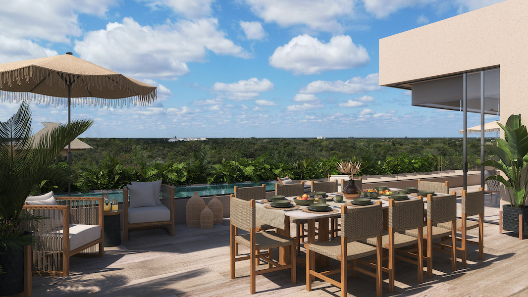 i luxury riviera maya real estate 040 terrace pool