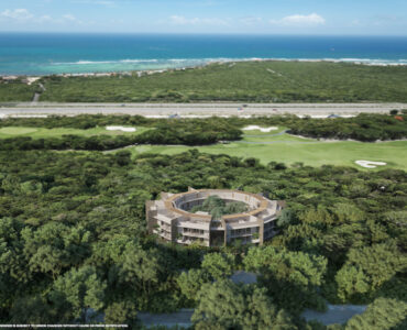 l condos for sale in tulum country club 051 aerial view