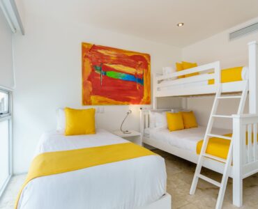 o playa del carmen condos magia guests bedroom beds