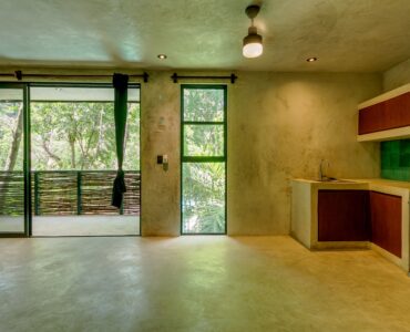 b condos for sale in tulum sukha la veleta living space to balcony