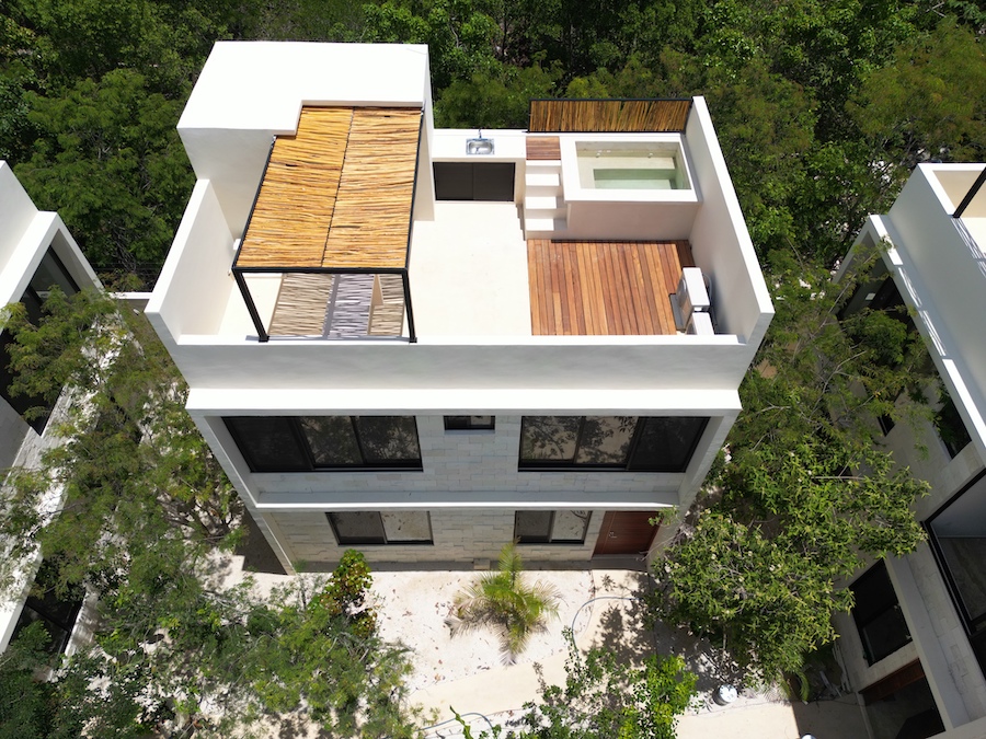 b houses for sale in tulum for less than $200k 072 aerial view