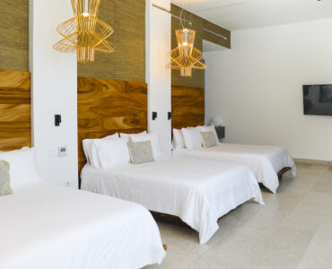 j luxury beachfront house in playacar 074 bedroom 5