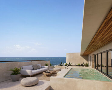 e 4 bedroom beachfront penthouse in puerto morelos 059a penthouse