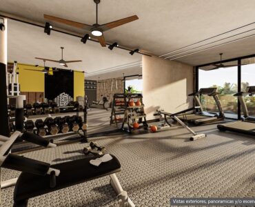 condos for sale in tulum with private pools 085 gym