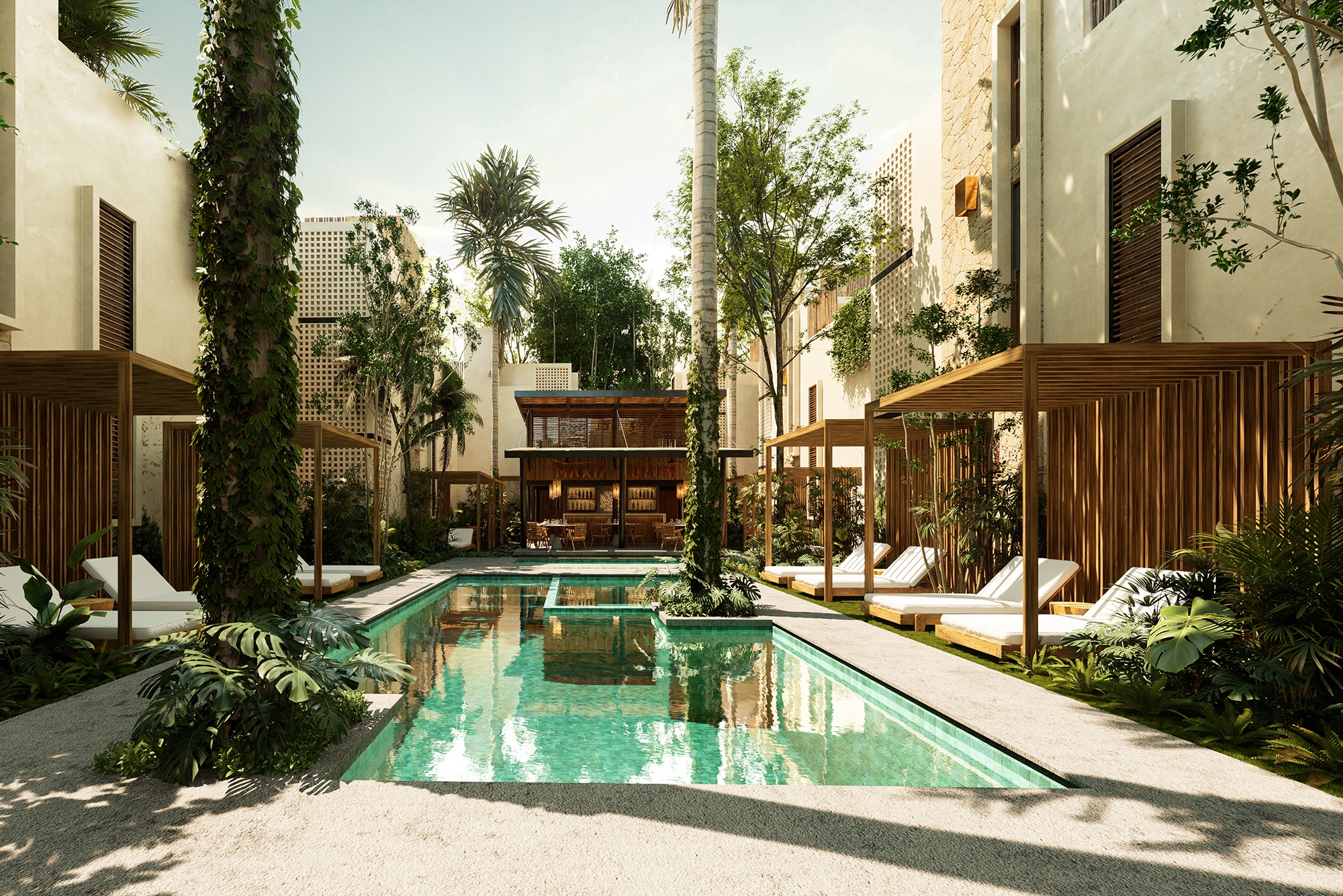luxury villas for sale in tulum mexico 083 pool