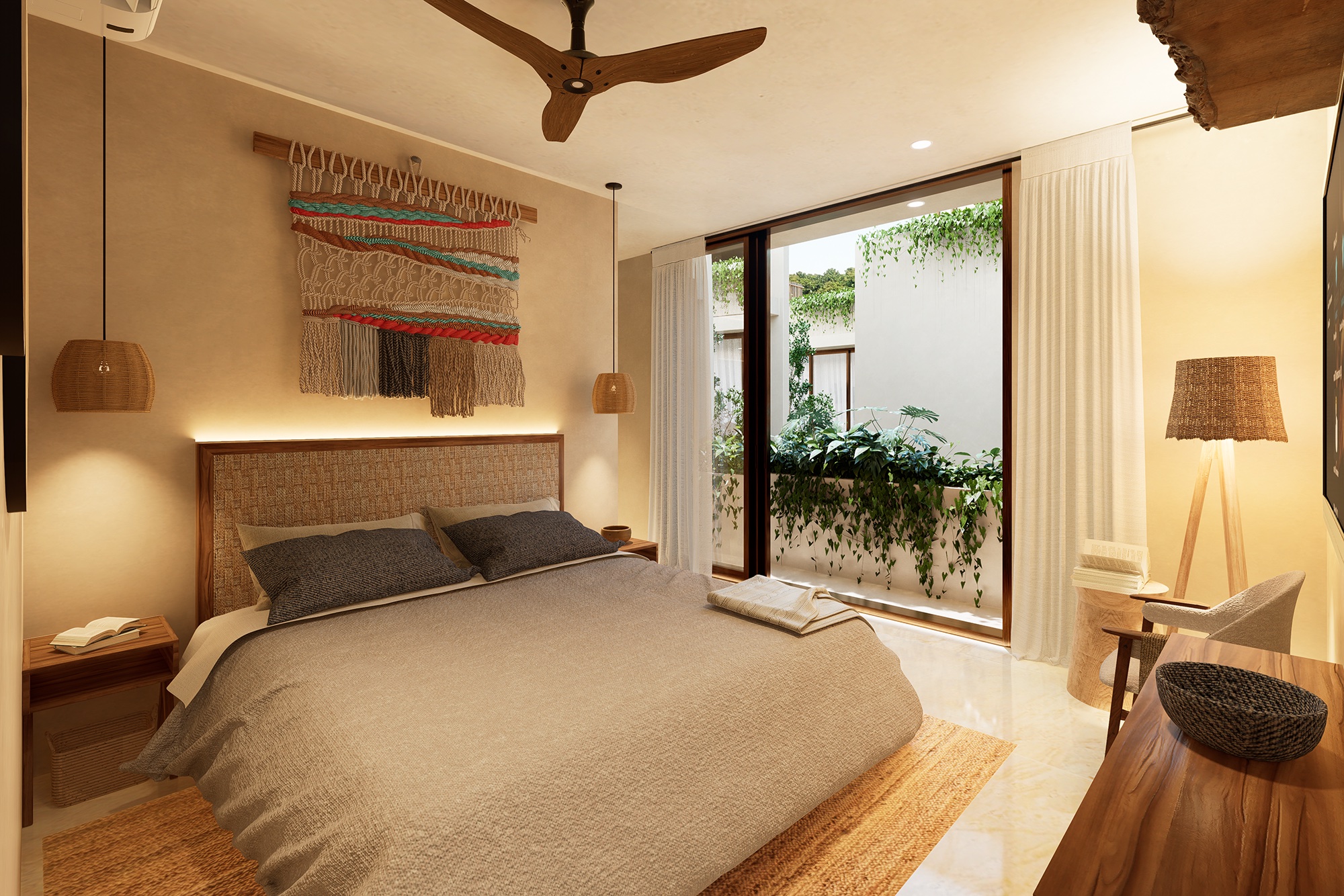 luxury villas for sale in tulum mexico 083 type b bedroom 2