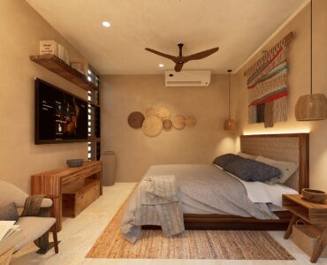 luxury villas for sale in tulum mexico 083 type b principal bedroom
