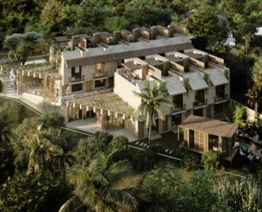 townhouses for sale in puerto aventuras 087 aerial view
