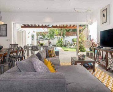 luxury house for sale in tulum living to outdoor space