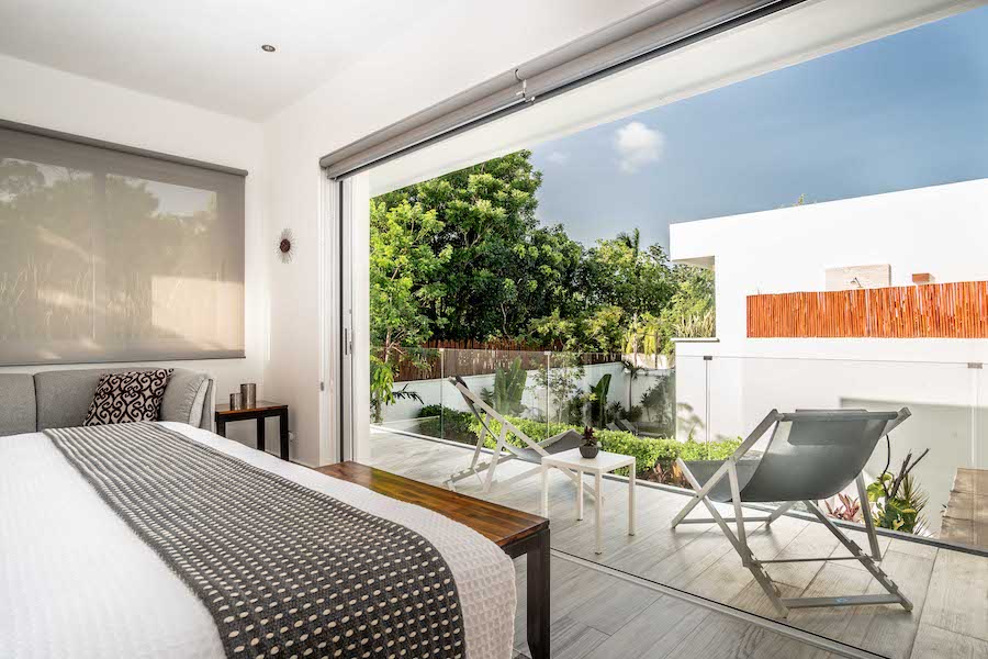 luxury house for sale in tulum master bdrm terrace