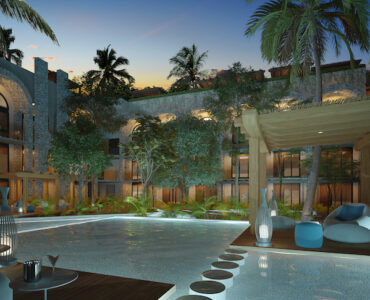 i exclusive playacar real estate 102 common area pool