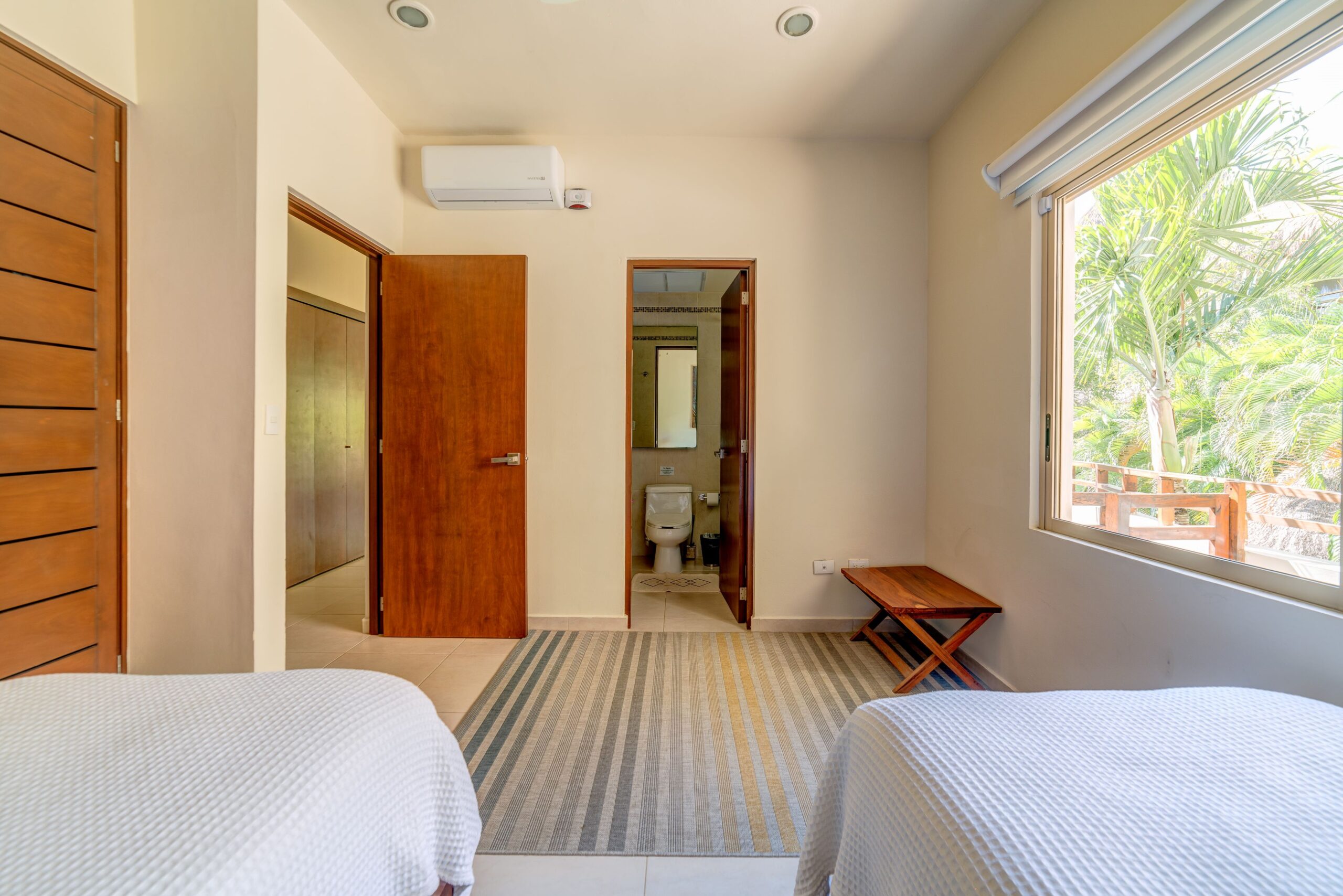 k apartments for sale in tulum puerta zama natura guest´s bedroom private bathroom