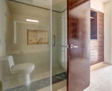 q real estate tulum zama gardens second bathroom shower