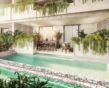 p real estate in tulum aldea zama private pool