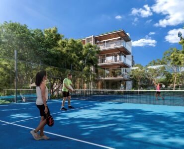 n playacar real estate luxury residences tennis court