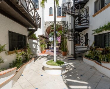o apartment for sale in playa del carmen hacienda san josé building entrance