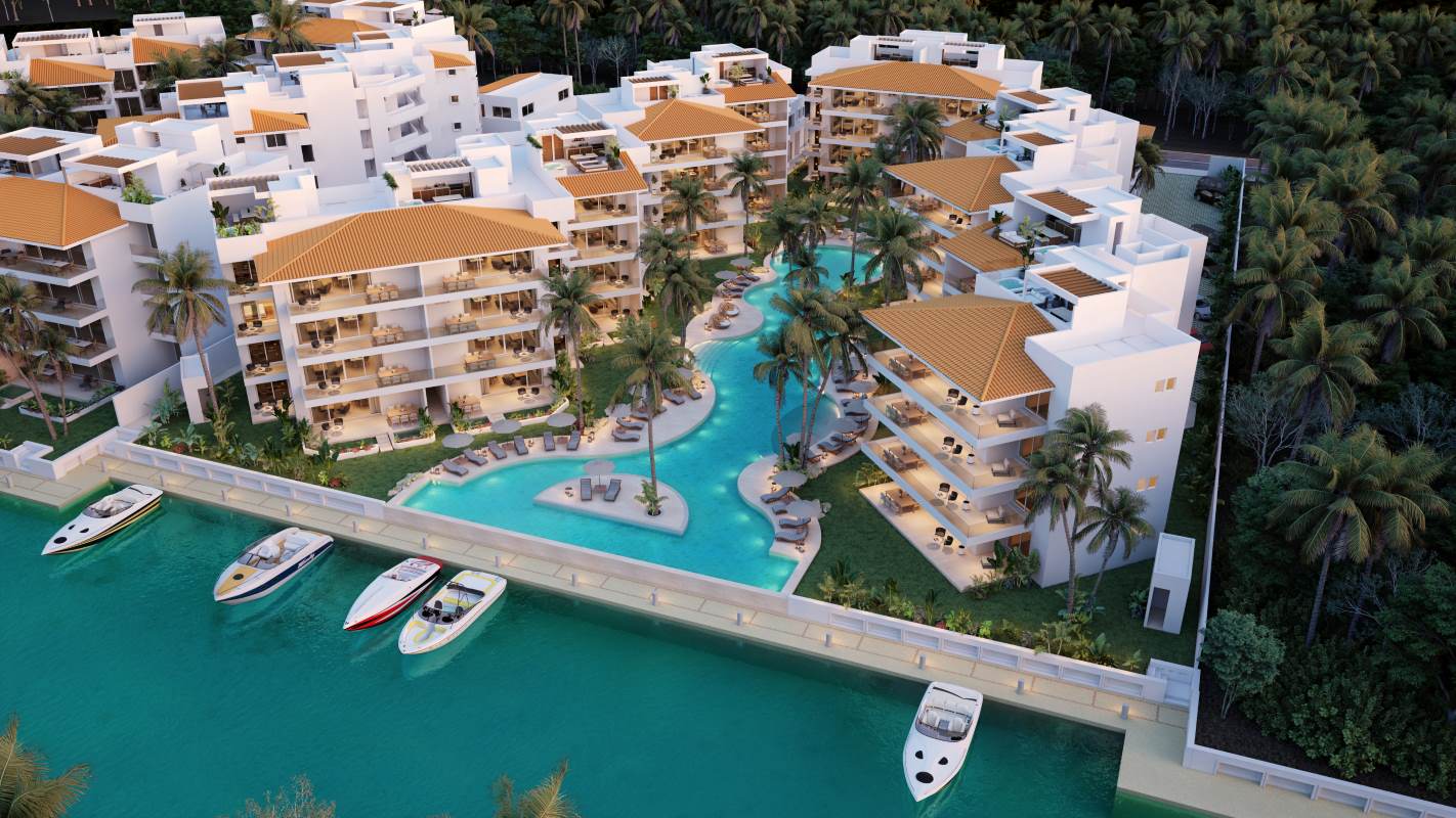 condos for sale in marina puerto aventuras marina aqua apartments with marina front