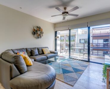 a playa del carmen mexico real estate penthouse arenis living area
