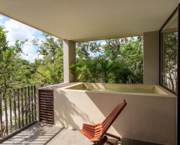k real estate in tulum mexico villa alakin private plunge pool