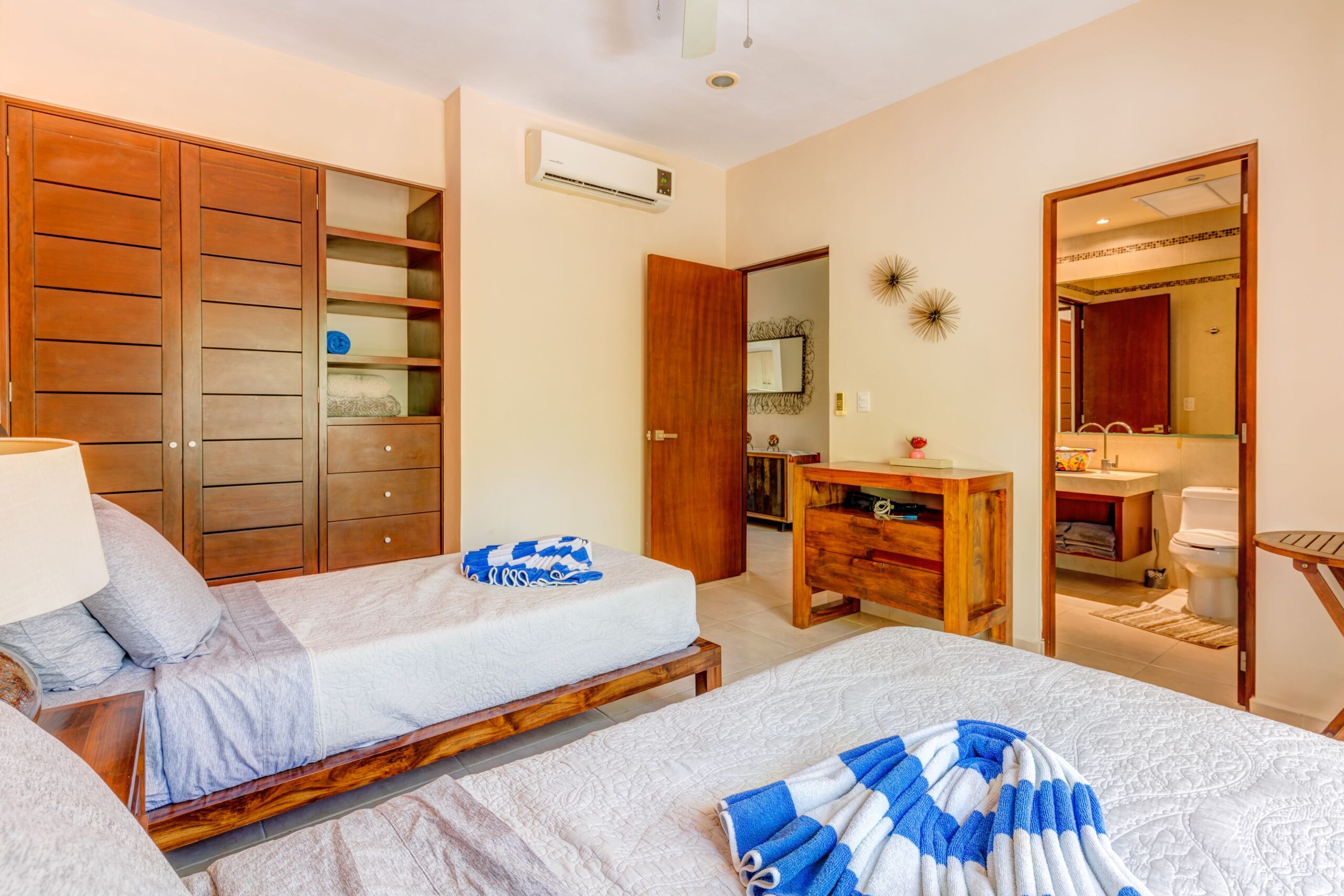 l tulum condos for sale puerta zama natura guest´s bedroom