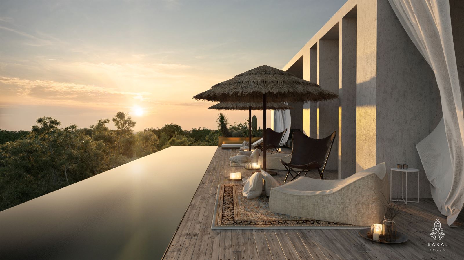 tulum real estate for sale bakal alberca infinity pool