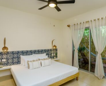 h apartment for sale in tulum zama village master bedroom