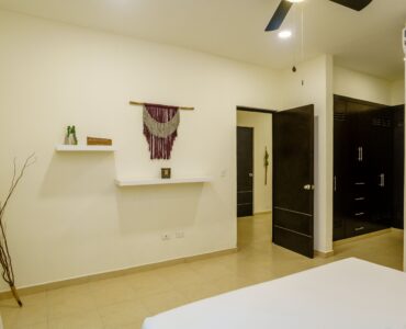 i apartment for sale in tulum zama village master bedroom and walk in closet