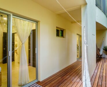 n apartment for sale in tulum zama village bedrooms´s deck