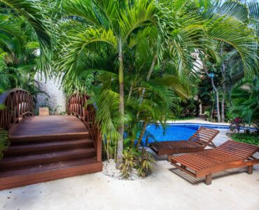 r apartment for sale in tulum zama village common area pont