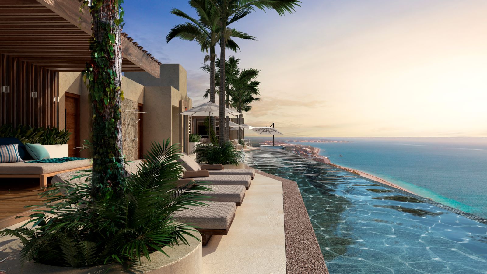 condo for sale in puerto morelos alux 33 rooftop pool