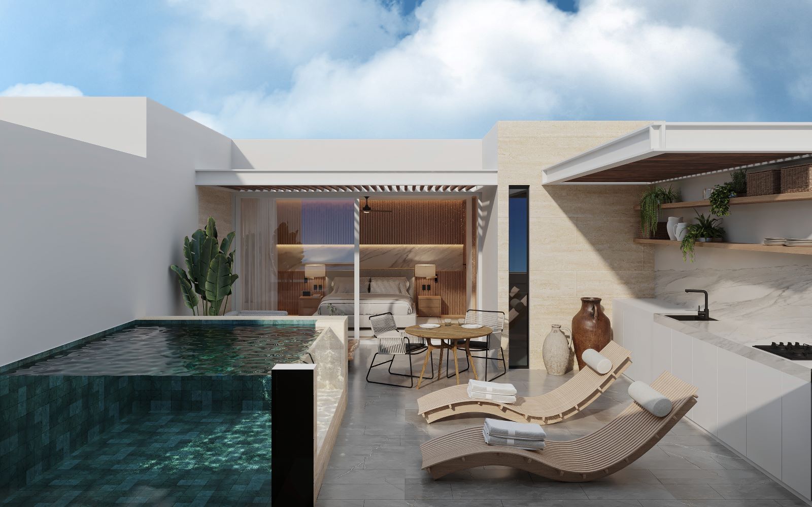 condos for sale in playa del carmen idilik penhouse terrace with pool