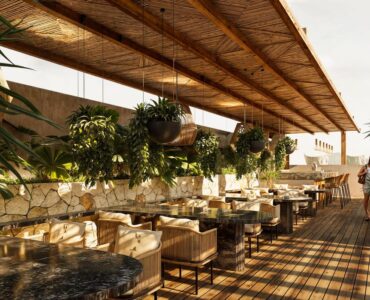 playa del carmen condo for sale macondo corazon sky bar with tables