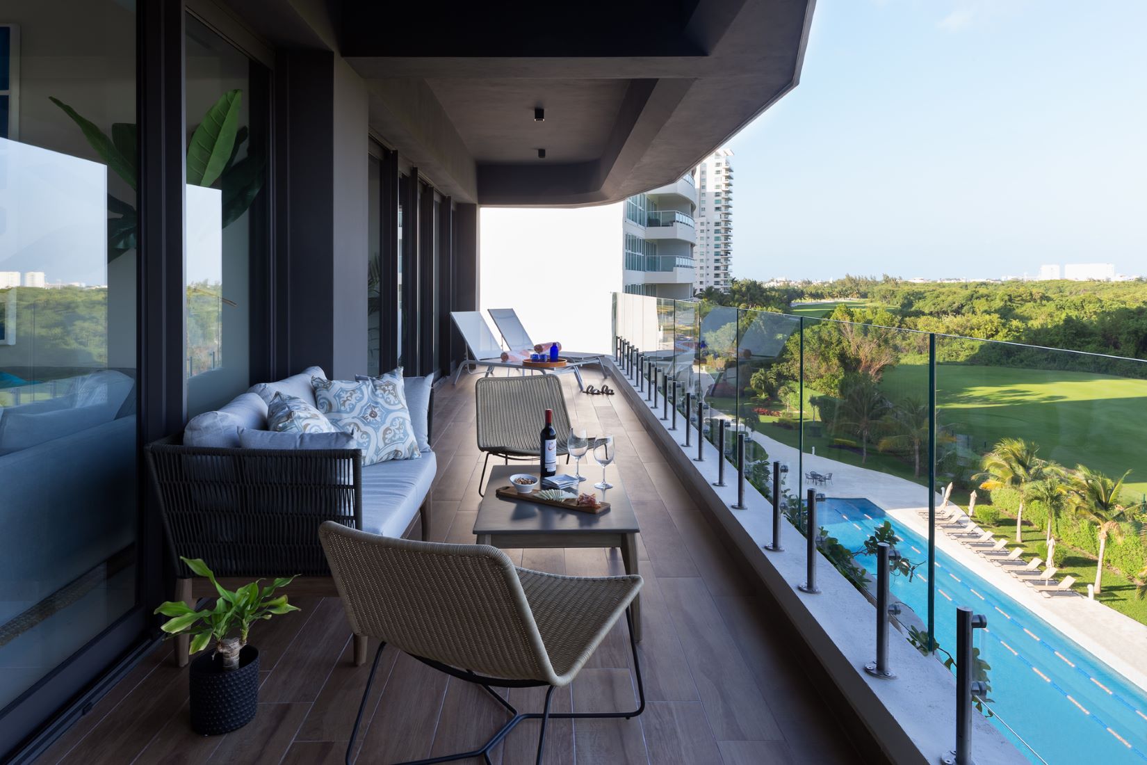 condos for sale in puerto cancun woha spacious terrace