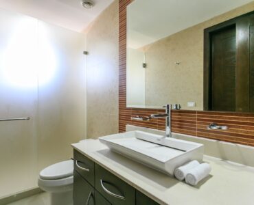 exclusive 2 bedroom condo for sale in mareazul playa del carmen guest bathroom