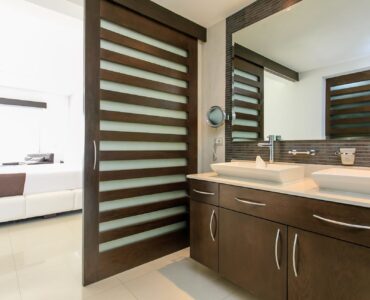 exclusive 2 bedroom condo for sale in mareazul playa del carmen master bedroom with bathroom