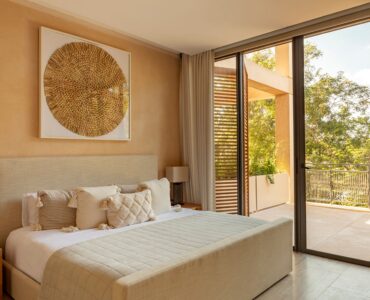 playa del carmen condos in corasol the village master bedroom