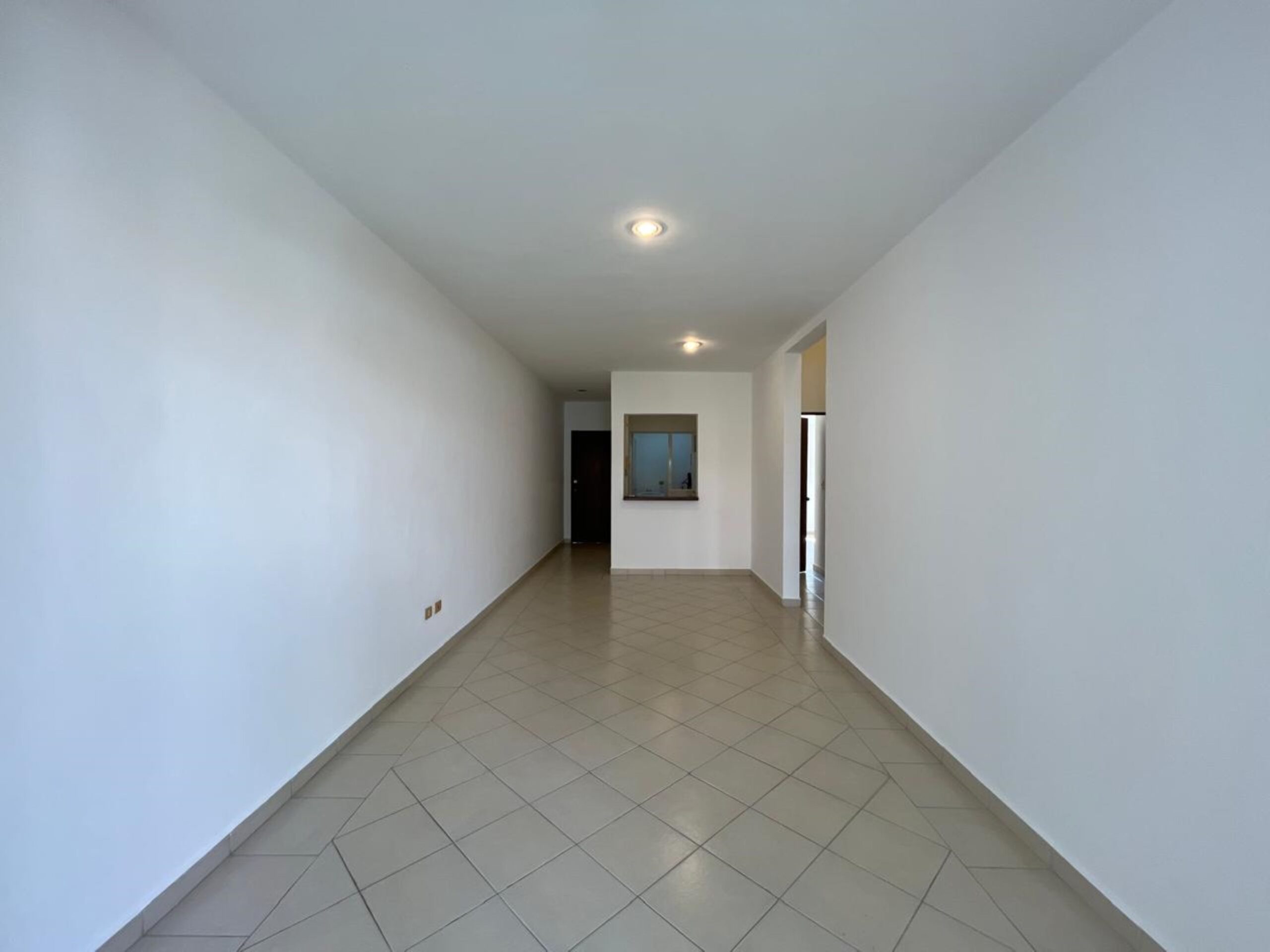 two bedroom condo at la concha playacar living area interior view to kitchen