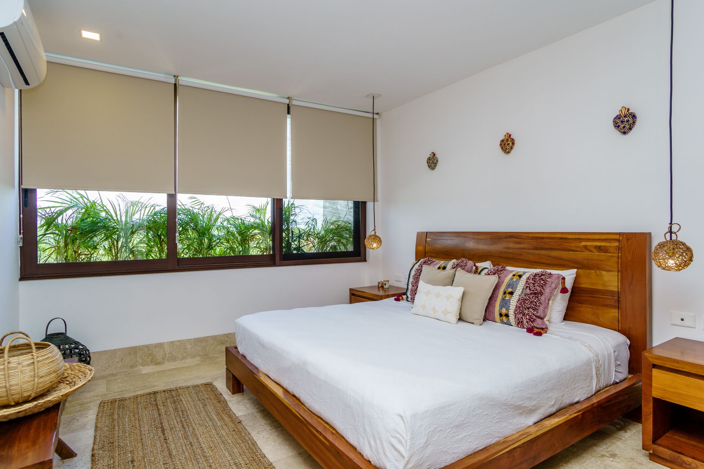 one bedroom ph in omara boca zama aldea zama with private rooftop and jacuzzi bedroom