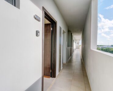 spacious 3 bedroom fully furnished condo in selvanova residencial coto 11 playa del carmen entrance