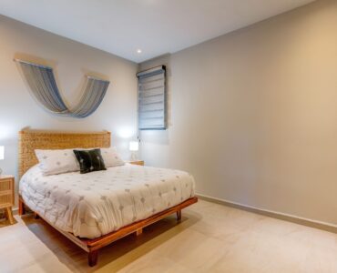 spacious 3 bedroom fully furnished condo in selvanova residencial coto 11 playa del carmen guest room with decorations