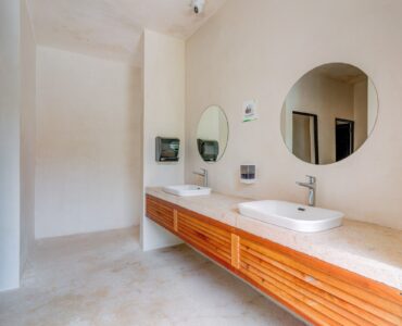 spacious 3 bedroom fully furnished condo in selvanova residencial coto 11 playa del carmen pool bathroom