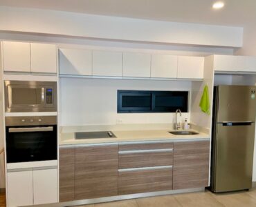 studio at playa del carmen icono 303 kitchen with fridge